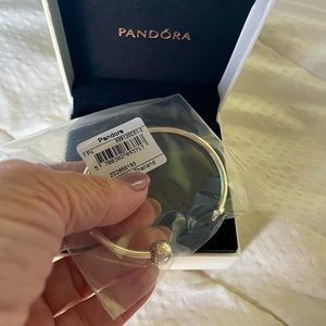 Pandora Moments Moon and Stars SS Bracelet